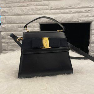 Salvatore Ferragamo Vara Bow handle leather bag